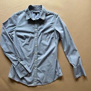 Banana Republic Blue Casual Button Down Shirt